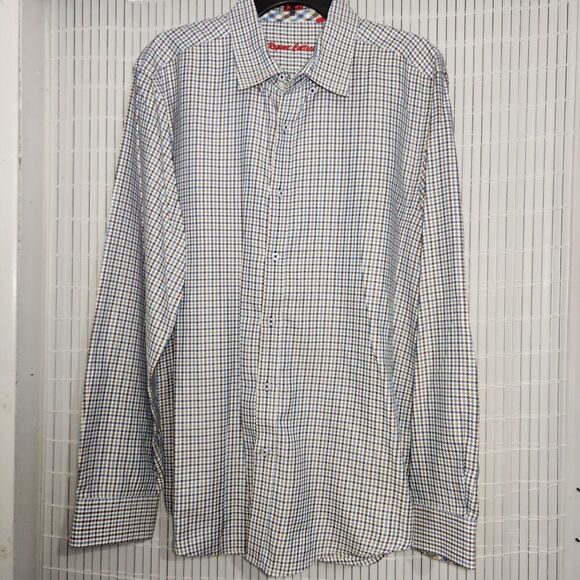 Report Collection Mens Shirt Size XL Button Down  B4 - Picture 1 of 11